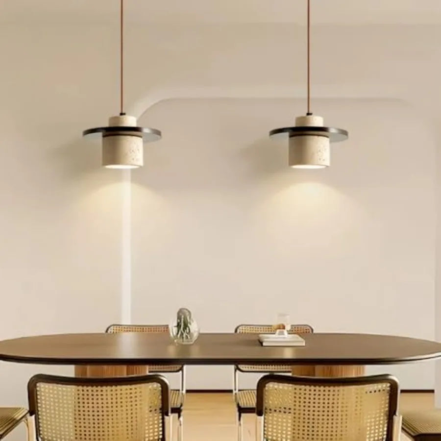 Marble Pendant Light – Nordic Modern Hanging Ceiling Lamp for Dining Room