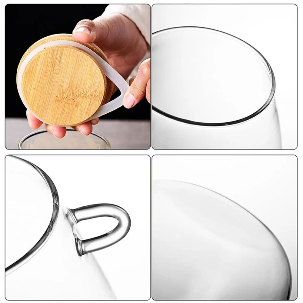 Glass Storage Jar with Bamboo Lid